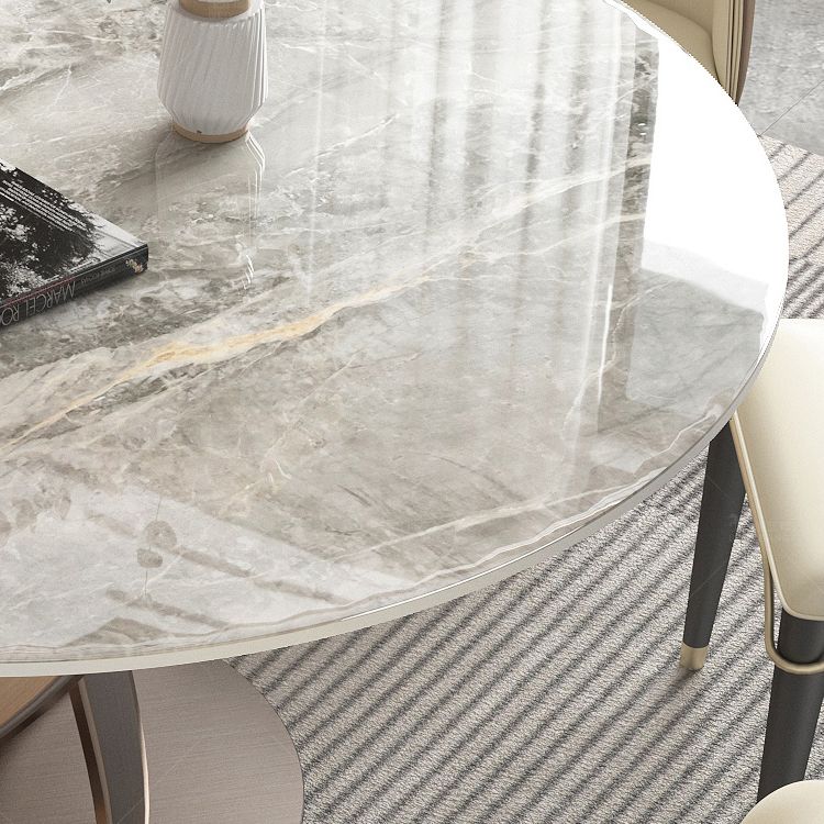 Round Dining Table Traditional Luxury Dining Table with Rose Base Clearhalo 'Dining Tables & Seating' 'Dining Tables' 'dining_table' 'furn' 'furn_dining_table' 'Furniture' 'Kitchen & Dining Furniture' 1200x1200_54850a21-1827-41cd-bab6-c2a2596bec92