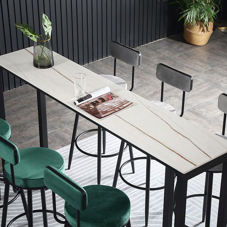 Tabouret de comptoir rond intérieur selles de comptoir rembourré