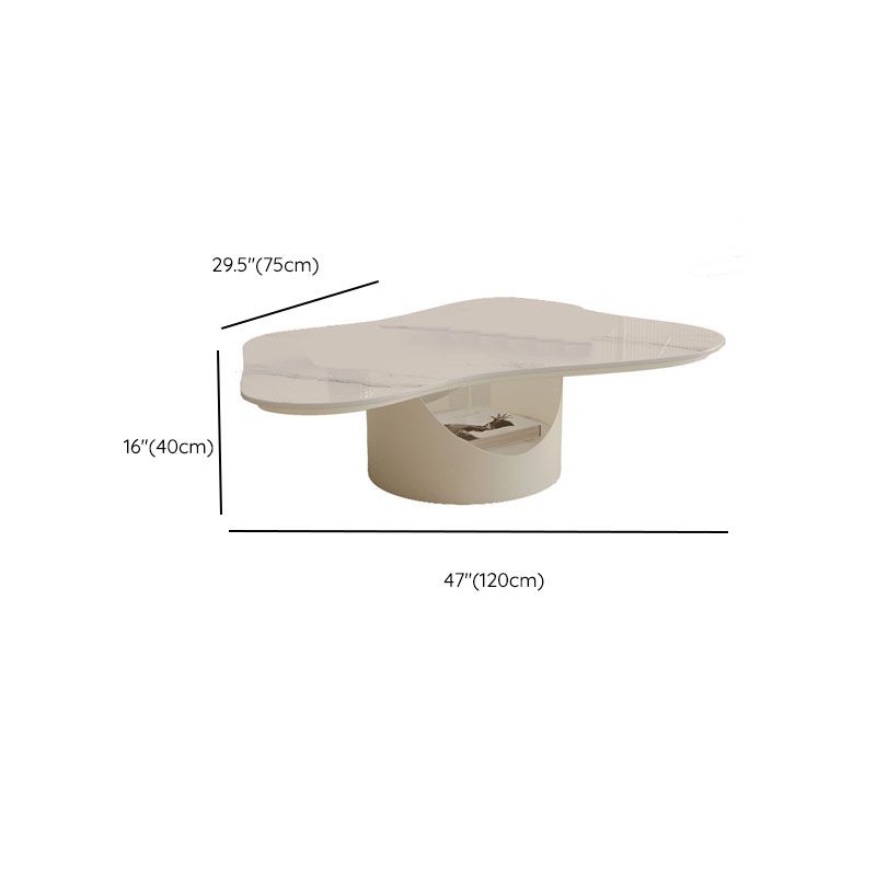 Modern Abstract Coffee Table with Storage Geometric Cocktail Table Clearhalo 'Coffee & Accent Tables' 'Coffee Tables' 'coffee_tables' 'furn' 'furn_coffee_tables' 'Furniture' 'Living Room Furniture' 1200x1200_54876bf0-76e6-487e-8c50-5d3eb612f501