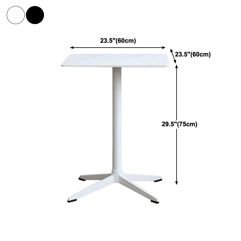 Industrial Style Dining Table 4-foot Dining Site Table for Dining Room Clearhalo ' dining_table' 'Dining Tables & Seating' 'Dining Tables' 'furn' 'furn_dining_table' 'Furniture' 'furniture_dining_table' 'Kitchen & Dining Furniture' 'kitchen&dining_furn' 'kitchen' 'kitchen_dining_table' 1200x1200_5487f310-460d-4174-a8cd-464dcbb1e305