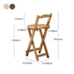 Contemporary Solid Wood Folding Bar Stool Indoor Barstools With Wood Seat and Low Back Clearhalo 'Bar Furniture' 'Bar Stools' 'bar_stools' 'furn' 'furn_bar_stools' 'furniture_bar_stools' 'Kitchen & Dining Furniture' 'kitchen&dining_furn' 'kitchen' 'kitchen_furn' Furniture' 1200x1200_548a3132-d531-4959-ae58-fc910e30505e