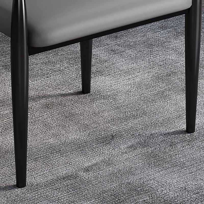 Industrial Open Back Chairs Dining Arm Chair for Kitchen with Metal Legs Clearhalo 'Dining Chairs' 'Dining Tables & Seating' 'dining_chair' 'furn' 'furn_dining_chair' 'Furniture' 'furniture_dining_chair' 'Kitchen & Dining Furniture' 1200x1200_548bc1e0-310d-4dfd-bc10-f80c87d01574