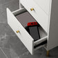 Vertical Glam Storage Chest Wooden Soft-Close Drawers Dresser with Metal Feet Clearhalo 'Bedroom Furniture' 'Dressers & Chests' 'dressers_chests' 'furn' 'furn_dressers_chests' 'Furniture' 1200x1200_548dafd8-8e60-4d62-b7ab-b9a1d95f3f89
