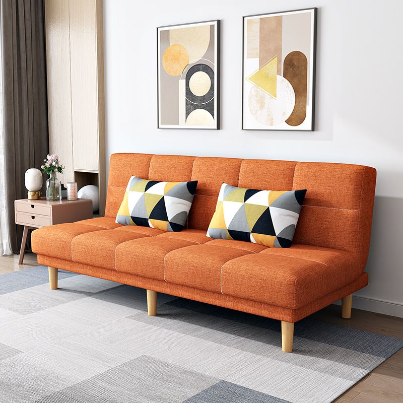 26.77" W Modern Armless Settee Convertible Sleeper Sofa for Living Room Clearhalo 'furn' 'furn_sofas' 'Furniture' 'furniture_sofas' 'kitchen' 'kitchen_sofas' 'Living Room Furniture' 'Sofa' 'sofas' 1200x1200_548eaebb-e389-45cd-a5d8-5b506082a08a