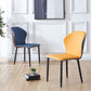Contemporary Side Chair Metal Wingback Indoor-Outdoor Chairs Clearhalo ' kitchen&dining_furn' 'Dining Chairs' 'Dining Tables & Seating' 'dining_chair' 'furn' 'furn_dining_chair' 'Furniture' 'furniture_dining_chair' 'Kitchen & Dining Furniture' 'kitchen' 1200x1200_5491d210-13c6-444a-9f2e-c6d42c060a41