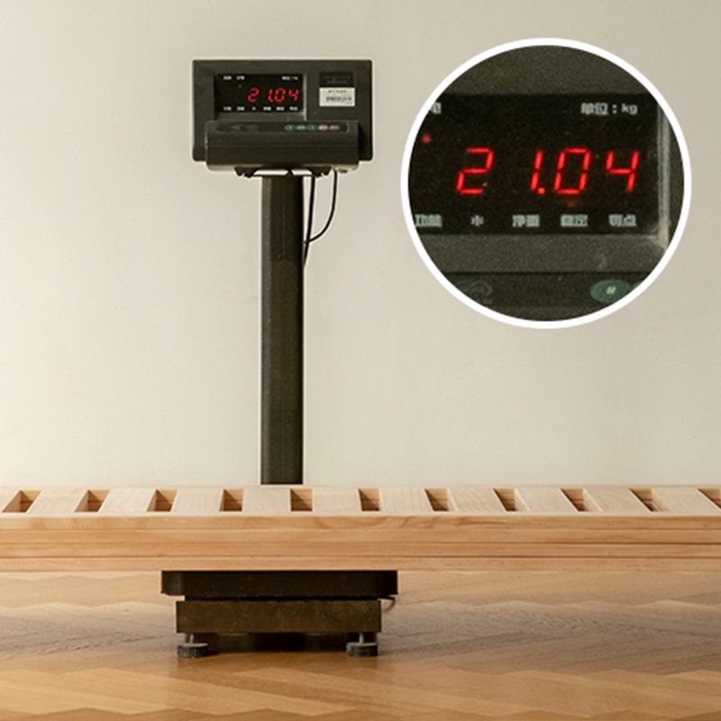 Classico telaio da letto a colore solido da ciliegia classico con gambe dorate personalizzate