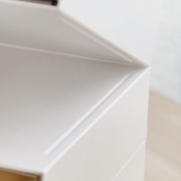 Archivo de cajones de archivos acrílicos modernos para el archivador para el hogar y la oficina