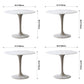 Contemporary Style Home Sintered Stone Dining Table Round Table with Tulip Base Clearhalo ' dining_table' 'Dining Tables & Seating' 'Dining Tables' 'furn' 'furn_dining_table' 'Furniture' 'furniture_dining_table' 'Kitchen & Dining Furniture' 'kitchen&dining_furn' 'kitchen' 'kitchen_dining_table' 1200x1200_54982ab1-cc1f-4514-a6bf-c77b4b476d95
