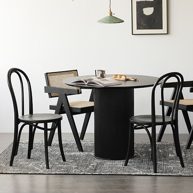 Country Style Wood Dining Chair Open Back Dining Side Chair for Home Use Clearhalo ' kitchen&dining_furn' 'Dining Chairs' 'Dining Tables & Seating' 'dining_chair' 'furn' 'furn_dining_chair' 'Furniture' 'furniture_dining_chair' 'Kitchen & Dining Furniture' 'kitchen' 1200x1200_5499f1ba-f82d-46fc-b70c-98d4f06ed560