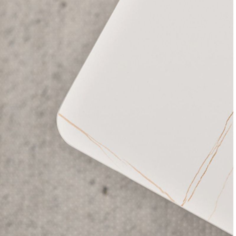 Faux Marble Top End Modern Table 21.6 "Tall Pedestal End Table Clearhalo 'Coffee & Accent Tables' 'End & Side Tables' 'end_side_tables' 'furn' 'furn_end_side_tables' 'Furniture' 'Living Room Furniture' 1200x1200_549b24fd-36f3-4302-b408-12796172b0e9