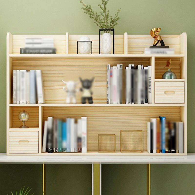 Natural Pine Wood Bookshelf Contemporary Horizontal Bookshelf Clearhalo 'Bookcases' 'furn' 'furn_bookcases' 'Furniture' 'furniture_bookcases' 'kitchen' 'kitchen_bookcases' 'Living Room Furniture' 'Office Furniture' 1200x1200_549b7f09-6b2c-48d3-8c01-9cc181ed15f9