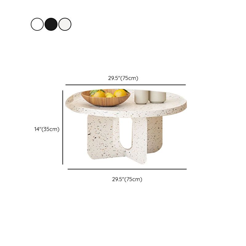 Modern Pedestal Round Coffee Table Set Tray Top Cocktail Table Clearhalo 'Coffee & Accent Tables' 'Coffee Tables' 'coffee_tables' 'furn' 'furn_coffee_tables' 'Furniture' 'Living Room Furniture' 1200x1200_549fe15d-59a1-40a1-9a1a-eb5273b78b78