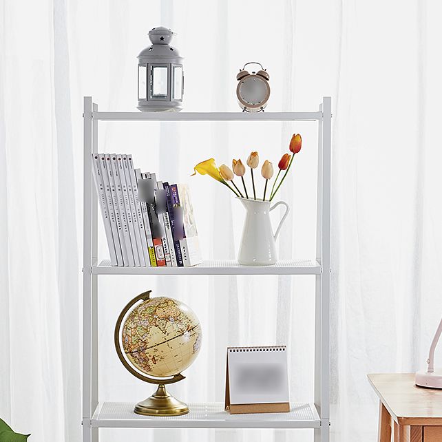 Contemporary Open Ladder Bookshelf Metal Vertical Bookshelf for Home Clearhalo 'Bookcases' 'furn' 'furn_bookcases' 'Furniture' 'furniture_bookcases' 'Office Furniture' 1200x1200_54a063cb-d7b6-4c31-8f1a-6de01329dbc3