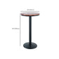 Solid Wood Bar Table Industrial Brown Dining Table for Kitchen Use Clearhalo 'Bar Furniture' 'Bar Tables' 'bar_tables' 'furn' 'furn_bar_tables' 'Furniture' 'Kitchen & Dining Furniture' 1200x1200_54a0b0be-cd99-4304-80de-d18237b7902a