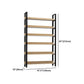Vertical Industrial Etagere Bookshelf Steel Frame Solid Wood Shelf Bookshelf Clearhalo 'Bookcases' 'furn' 'furn_bookcases' 'Furniture' 'furniture_bookcases' 'kitchen' 'kitchen_bookcases' 'Living Room Furniture' 'Office Furniture' 1200x1200_54a297b6-400d-4aea-a91a-e139d4a91da3