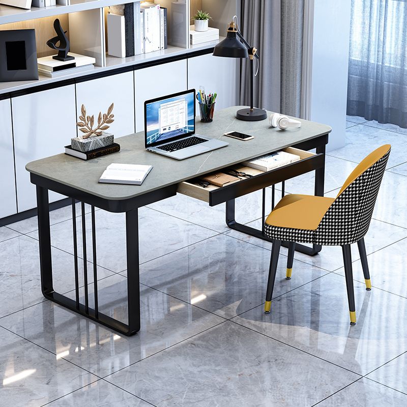 23 "bureau d'écriture industriel de large bureau de bureau blanc rectangulaire