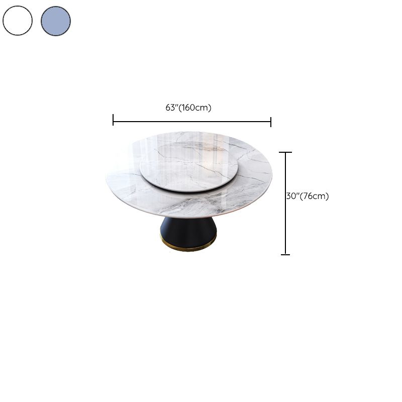 Mesa de comedor con tapa de mármol, mesa Convertible para cocina, comedor