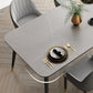 Modern Rectangle Dining Table Set 1/2/5/7 Pieces Grey Sintered Stone Top Dinette Set Clearhalo 'Dining Room Sets' 'Dining Tables & Seating' 'dining_room_set' 'furn' 'furn_dining_room_set' 'Furniture' 'furniture_dining_room_set' 'Kitchen & Dining Furniture' 1200x1200_54a81188-e4f8-459e-820f-886d70d5c415