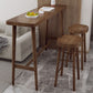 Modern Wooden Bistro Bar Table Rectangle Footrest Bar Table for Living Room Clearhalo 'Bar Furniture' 'Bar Tables' 'bar_tables' 'furn' 'furn_bar_tables' 'Furniture' 'Kitchen & Dining Furniture' 1200x1200_54a97b45-f1d7-4dfa-b397-cef496082756