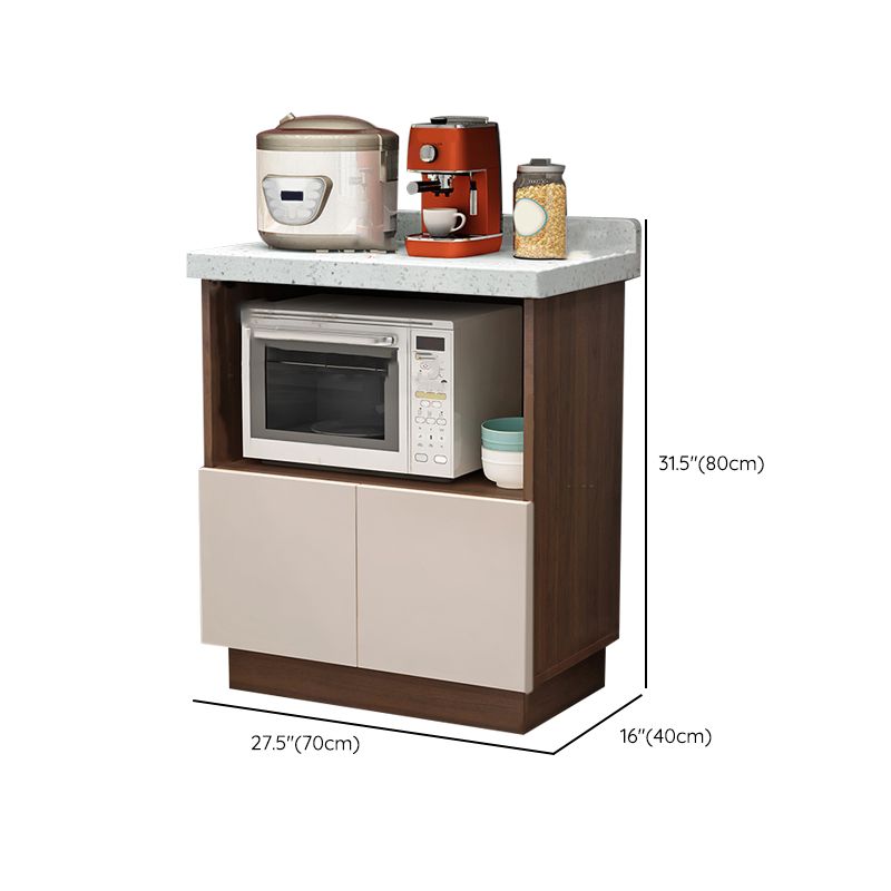Contemporary Dining Server Kitchen Buffet Server Cabinet with Storage Clearhalo 'buffet_sideboard' 'Buffets & Sideboards' 'furn' 'furn_buffet_sideboard' 'Furniture' 'Kitchen & Dining Furniture' 1200x1200_54a9859b-2e24-4f45-9e0f-e70be8aac6a7
