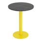 Industrial Style Dining Table Black Sintered Stone Table with Yellow Metal Base Clearhalo ' dining_table' 'Dining Tables & Seating' 'Dining Tables' 'furn' 'furn_dining_table' 'Furniture' 'furniture_dining_table' 'Kitchen & Dining Furniture' 'kitchen&dining_furn' 'kitchen' 'kitchen_dining_table' 1200x1200_54ad9759-3f20-497c-8eb3-e94d057fbbbd