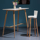 Modern Wooden Bar Stool 38" Height Backrest Armless Counter Stool with Plastic Cushion Clearhalo 'Bar Furniture' 'Bar Stools' 'bar_stools' 'furn' 'furn_bar_stools' 'Furniture' 'Kitchen & Dining Furniture' 1200x1200_54aea162-6221-4d37-a6bc-9fca0c68adc0