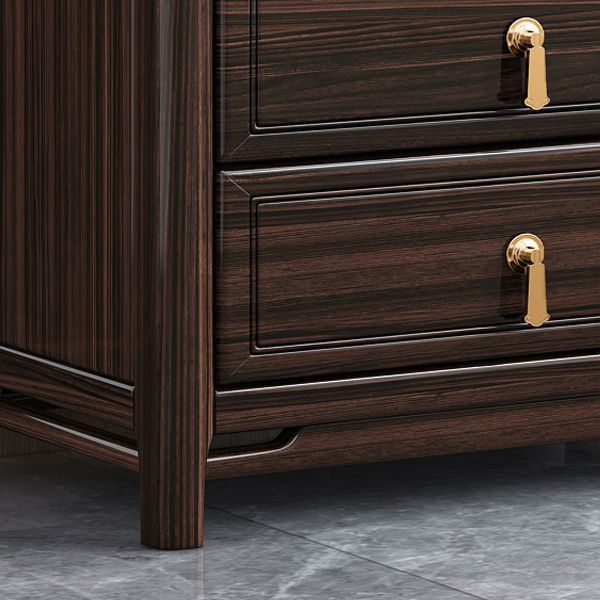 Glam Solid Wood Storage Chest Home Chest in Brown with Drawers Clearhalo 'Bedroom Furniture' 'Dressers & Chests' 'dressers_chests' 'furn' 'furn_dressers_chests' 'Furniture' 1200x1200_54b03d7d-cc07-44e9-bce8-70a2a95484a0