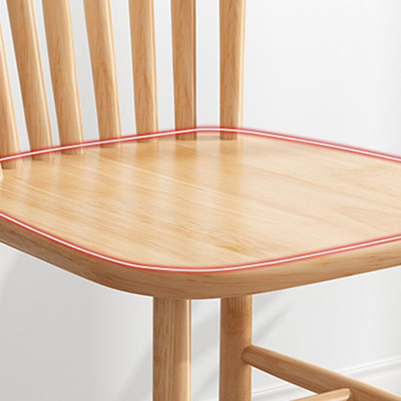 Solid Wood Dining Chair Industrial Style Windsor Back Side Chair Clearhalo 'Dining Chairs' 'Dining Tables & Seating' 'dining_chair' 'furn' 'furn_dining_chair' 'Furniture' 'Kitchen & Dining Furniture' 1200x1200_54bb0346-7a7b-4f60-ac60-fefb22f55c53