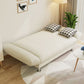 29.52" H Linen Armless Convertible Sleeper Sofa for Living Room