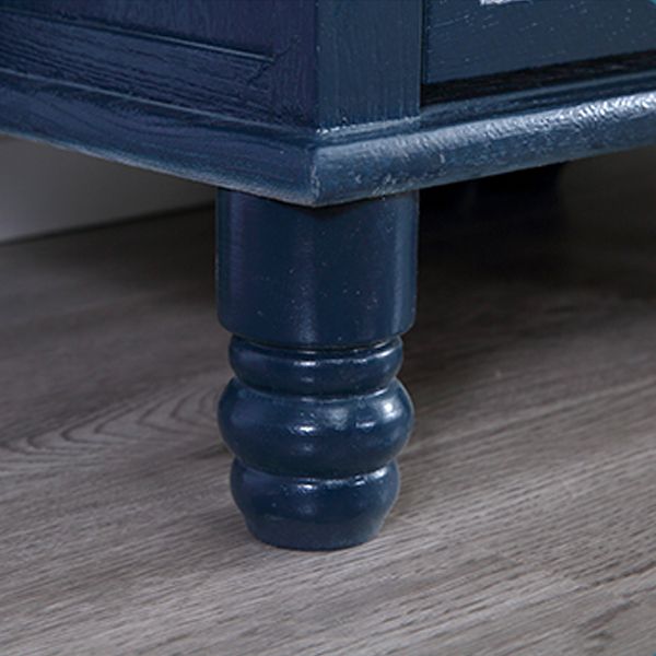 幅13.65インチの沿岸ストレージチェストドレッサー無垢材ストレージチェスト