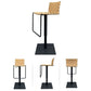 Industrial Leather Bar Stool Backrest Adjustable Counter Stool for Living Room Clearhalo 'Bar Furniture' 'Bar Stools' 'bar_stools' 'furn' 'furn_bar_stools' 'Furniture' 'Kitchen & Dining Furniture' 1200x1200_54be8c15-8e20-4ab1-87d6-b0ca30e6b4c8