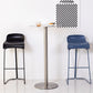 Industrial Metal Bar Dining Table Round Bistro Bar Table with Pedestal Clearhalo 'Bar Furniture' 'Bar Tables' 'bar_tables' 'furn' 'furn_bar_tables' 'Furniture' 'Kitchen & Dining Furniture' 1200x1200_54bf7d90-9687-4dfe-b720-7b5bdcb96a9b