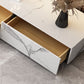 Contemporary Style Stone TV Stand Enclosed Storage TV Cabinet with Drawers Clearhalo 'furn' 'furn_tv_stands_entertainment_centers' 'Furniture' 'Living Room Furniture' 'TV Stands & Entertainment Centers' 'TV Stands & Media Storage Furniture' 'tv_stands_entertainment_centers' 1200x1200_54bfd5d2-e4e9-45a8-9dd2-183bcae7f069
