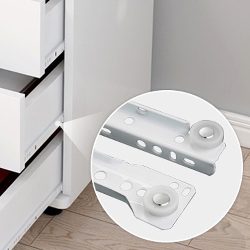 Cofre de acento moderno con 3 - cajones y piernas negras anillo tira de pecho