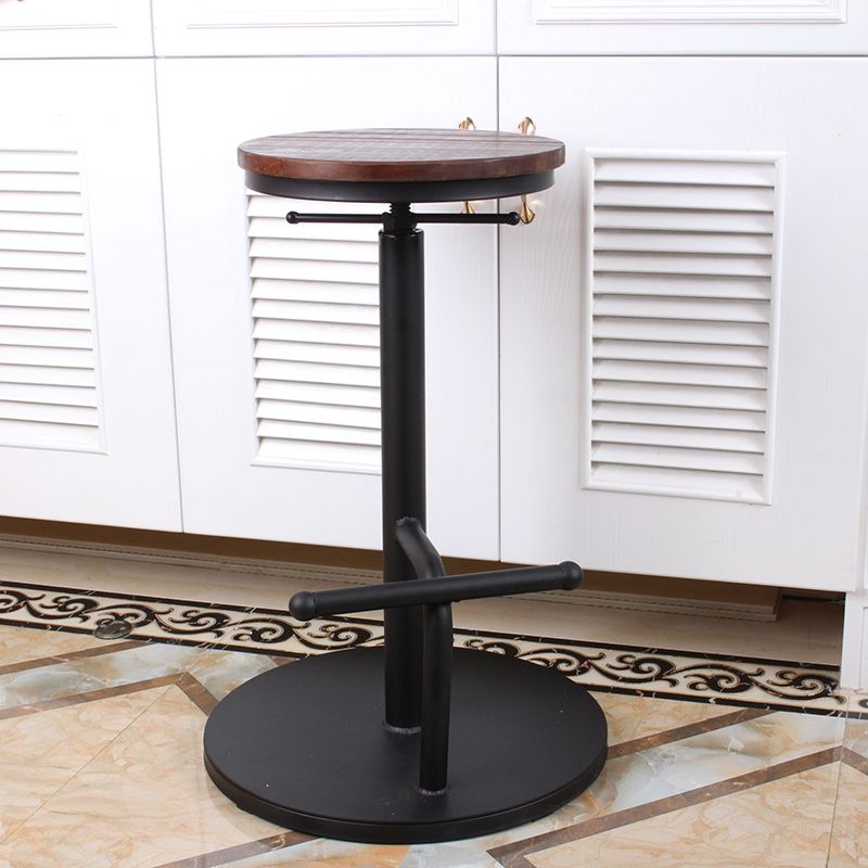 Modern Style Bar Chair with Adjustable Height Swivel Footrest Barstool for Counter Bar Clearhalo 'Bar Furniture' 'Bar Stools' 'bar_stools' 'furn' 'furn_bar_stools' 'furniture_bar_stools' 'Kitchen & Dining Furniture' 'kitchen&dining_furn' 'kitchen' 'kitchen_furn' Furniture' 1200x1200_54c368f2-dee7-46e9-85f3-57cfea996ef9