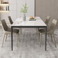Contemporary Style Metal Chairs Dining Armless Chairs for Kitchen Clearhalo 'Dining Chairs' 'Dining Tables & Seating' 'dining_chair' 'furn' 'furn_dining_chair' 'Furniture' 'furniture_dining_chair' 'Kitchen & Dining Furniture' 1200x1200_54c5086b-de90-4255-89ee-aa204786db70