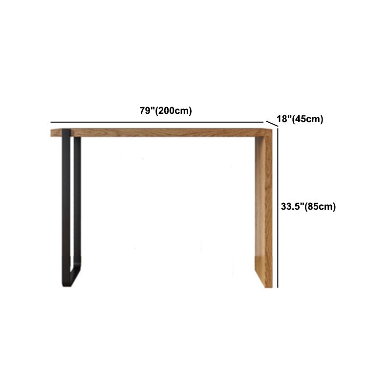 1/2/3 Pieces Modern Rectangular Pub Table Set Wooden Counter Table with Backless Stools Clearhalo 'Bar Furniture' 'furn' 'furn_home_bar_bar_sets' 'Furniture' 'Home Bars & Bar Sets' 'home_bar_bar_sets' 'Kitchen & Dining Furniture' 1200x1200_54c77e7a-9c80-4f95-83a2-73f5b6af460f
