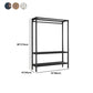 Steel Frame Wardrobe Armoire Contemporary Style Wardrobe Cabinet for Home Clearhalo 'Armoires & Wardrobes' 'armoires_wardrobes' 'Bedroom Furniture' 'furn' 'furn_armoires_wardrobes' 'Furniture' 1200x1200_54cc542c-2255-4dd3-b56d-448dc05e94bc