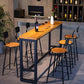 Tabouret de comptoir de style contemporain, tabouret de bar sans accoudoirs à dossier bas pour l'intérieur