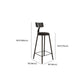 Contemporary Round Dining Stools Metal Barstools with Footrest Clearhalo 'Bar Furniture' 'Bar Stools' 'bar_stools' 'furn' 'furn_bar_stools' 'Furniture' 'Kitchen & Dining Furniture' 1200x1200_54d07266-461d-4a99-b359-56b7b93a2f5c