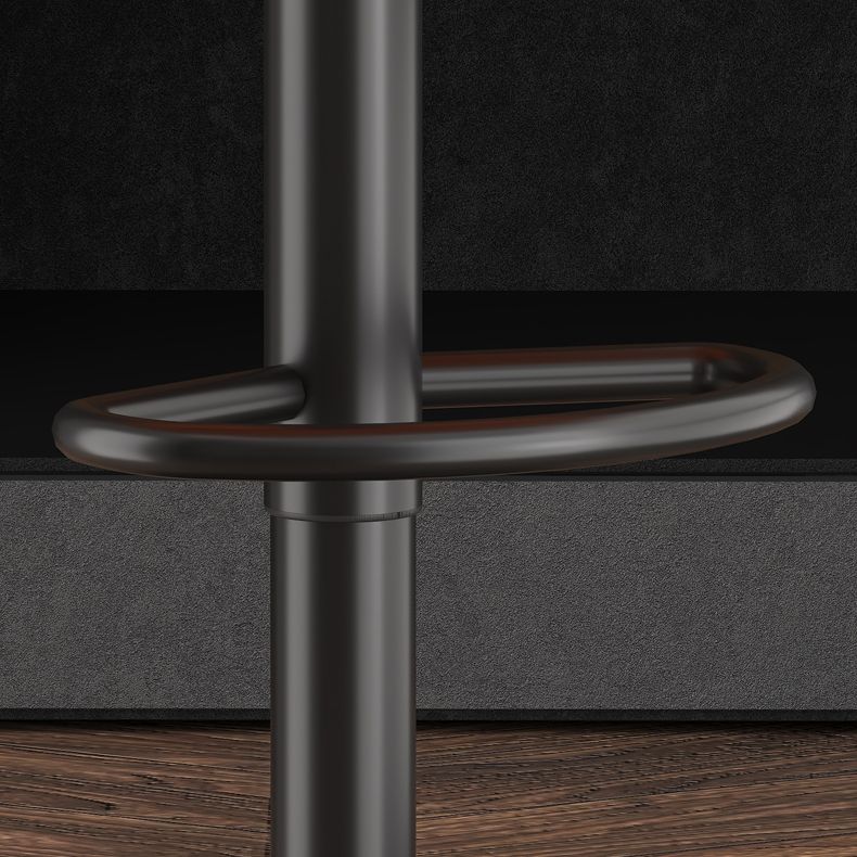 Casa sgabello in pelle girevole a casa regolabile sgabello in pelle contemporanea