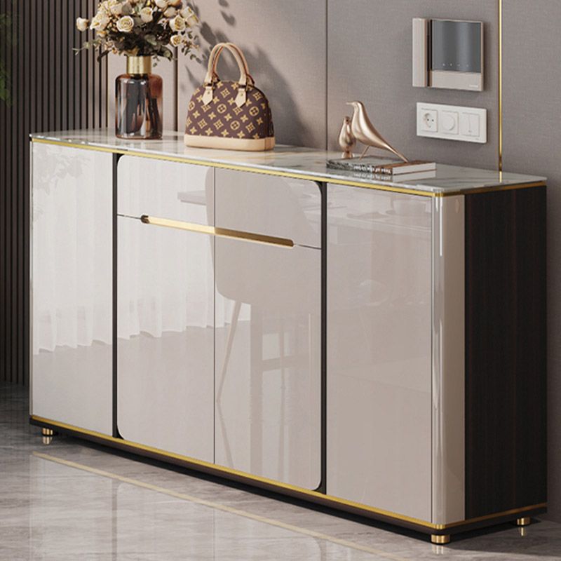 Sideboard Sideboard in stile glam Sideboard cucina top con 2 cassetti