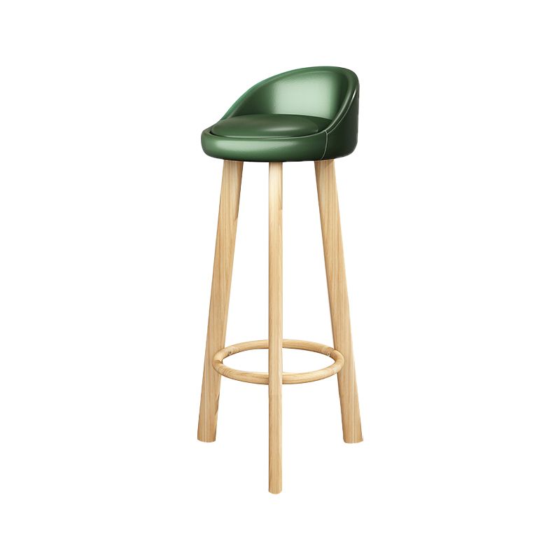Modern Backrest Armless Counter Stool Steel Cashier Bar Stool with Cushion Clearhalo 'Bar Furniture' 'Bar Stools' 'bar_stools' 'furn' 'furn_bar_stools' 'furniture_bar_stools' 'Kitchen & Dining Furniture' 'kitchen&dining_furn' 'kitchen' 'kitchen_furn' Furniture' 1200x1200_54d92896-262b-4763-b775-280afd0147a2
