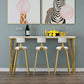 Stone Bar Dining Table Traditional Luxury Rectangle Bar Table with 4 Legs Clearhalo 'Bar Furniture' 'Bar Tables' 'bar_tables' 'furn' 'furn_bar_tables' 'Furniture' 'furniture_bar_tables' 'Kitchen & Dining Furniture' 1200x1200_54e097bd-82a0-4b0f-837d-a5d33b7ed685