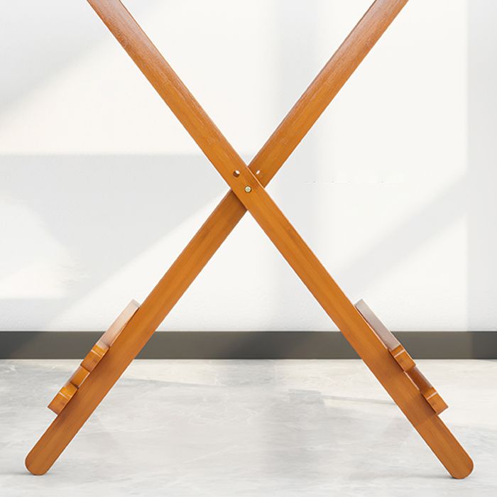 Contemporary Natural Wood Table Bamboo Home Dining Table with Pedestal Clearhalo 'Dining Tables & Seating' 'Dining Tables' 'dining_table' 'furn' 'furn_dining_table' 'Furniture' 'furniture_dining_table' 'Kitchen & Dining Furniture' 'kitchen' 'kitchen_dining_table' 1200x1200_54e11956-5d09-4434-8909-f91b0607d4a2