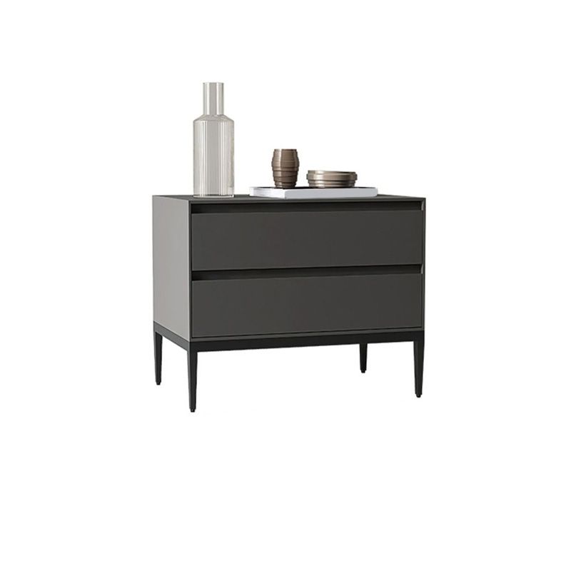 Wood 2-drawer Nightstand 20" Tall Accent Table Nightstand with 4 Legs Clearhalo 'Bedroom Furniture' 'furn' 'furn_night_stand' 'Furniture' 'night_stand' 'Nightstands' 1200x1200_54e1e537-693b-4ffd-b443-8179f6a6b08d
