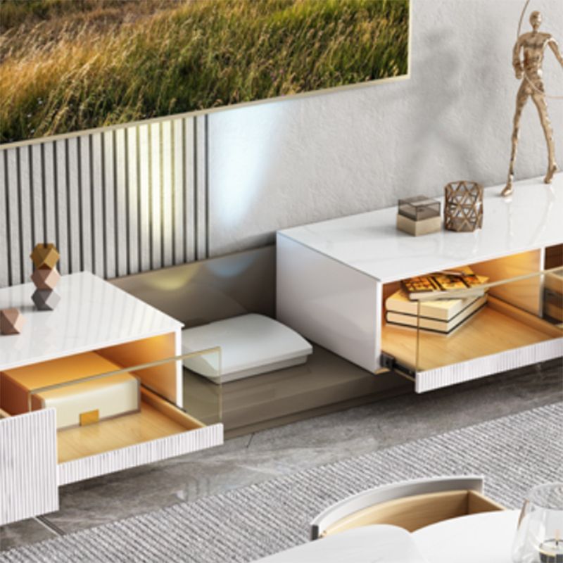 Modern TV Media Stand Stone TV Media Console for Living Room Clearhalo 'furn' 'furn_tv_stands_entertainment_centers' 'Furniture' 'Living Room Furniture' 'TV Stands & Entertainment Centers' 'TV Stands & Media Storage Furniture' 'tv_stands_entertainment_centers' 1200x1200_54e1e83c-78bc-4e75-ac15-41bcff74b45b