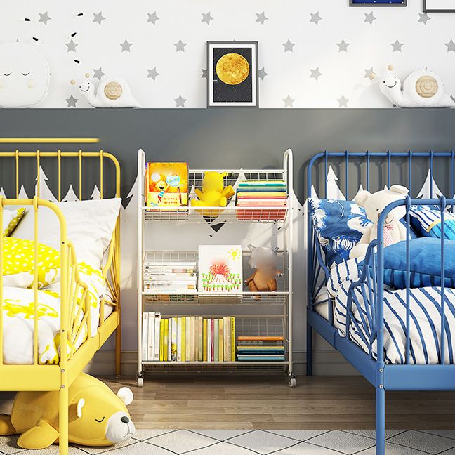 Modern Style Steel Bookshelf Open Back Etagere Bookcase for Home Clearhalo 'Bookcases' 'furn' 'furn_bookcases' 'Furniture' 'Office Furniture' 1200x1200_54e25e96-19a2-4fef-9b6c-7409bedb41ca