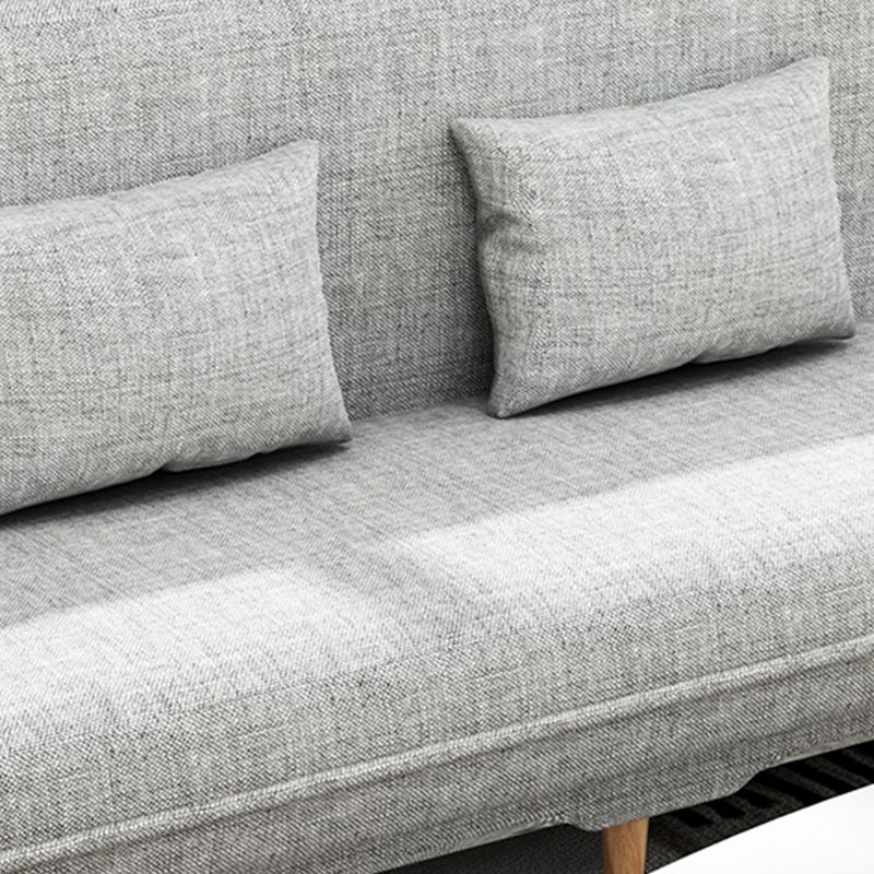Contemporary Tight Back Convertible Sleeper Sofa for Bonus Room Clearhalo 'furn' 'furn_sofas' 'Furniture' 'furniture_sofas' 'kitchen' 'kitchen_sofas' 'Living Room Furniture' 'Sofa' 'sofas' 1200x1200_54e275b2-6adf-4a30-8a7b-60e5c50fff96