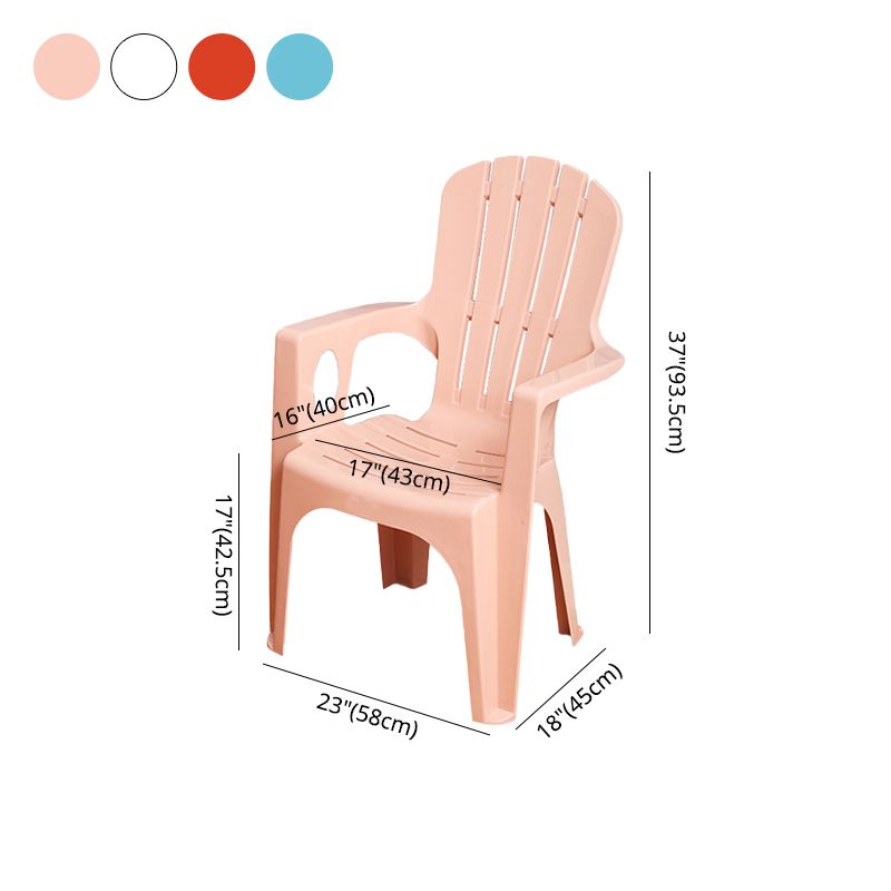 Modern Plastic Dining Arm Chairs Indoor Stackable Slat Back Dining Armchairs Clearhalo ' kitchen&dining_furn' 'Dining Chairs' 'Dining Tables & Seating' 'dining_chair' 'furn' 'furn_dining_chair' 'Furniture' 'furniture_dining_chair' 'Kitchen & Dining Furniture' 'kitchen' 1200x1200_54e2c8df-17f4-448b-a204-869b8253f5e9